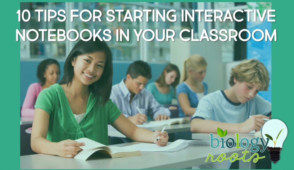 Tips for Starting Interactive Notebooks in Your Classroom - Biology Roots