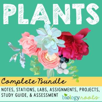Plants Unit Bundle for High School